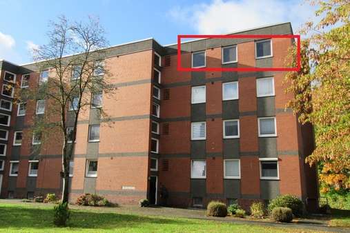 Vorderansicht Vorderansicht - Etagenwohnung in 24782 Büdelsdorf mit 94m² kaufen