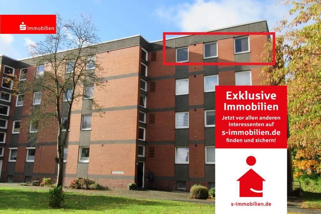 Vorderansicht Vorderansicht - Etagenwohnung in 24782 Büdelsdorf mit 94m² kaufen