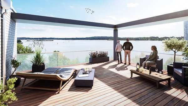 Schlei-Panorama - Etagenwohnung in 24837 Schleswig mit 78m² kaufen