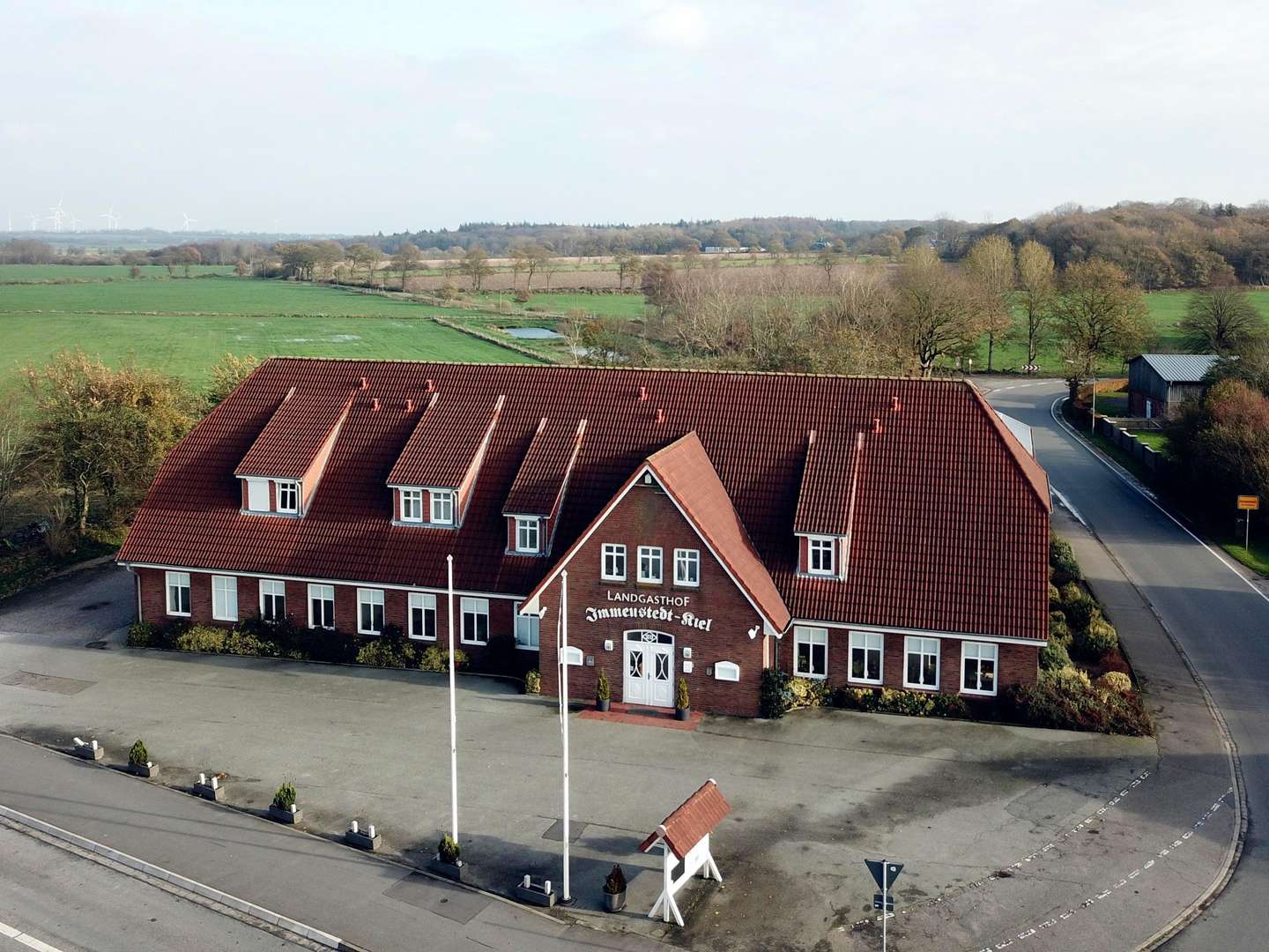 Luftbild - Gastronomie in 25885 Immenstedt mit 225m² günstig kaufen