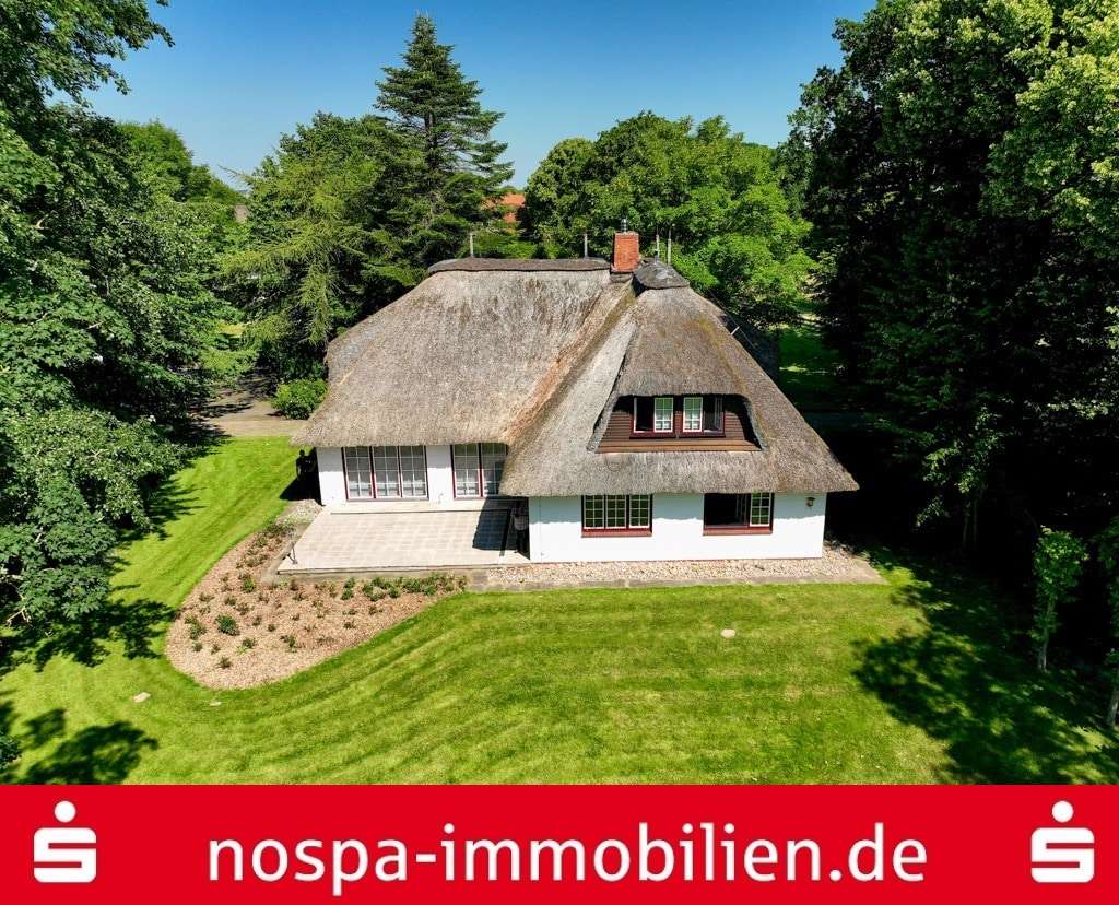 Drohnenaufnahme - Villa in 25881 Tating mit 258m² kaufen