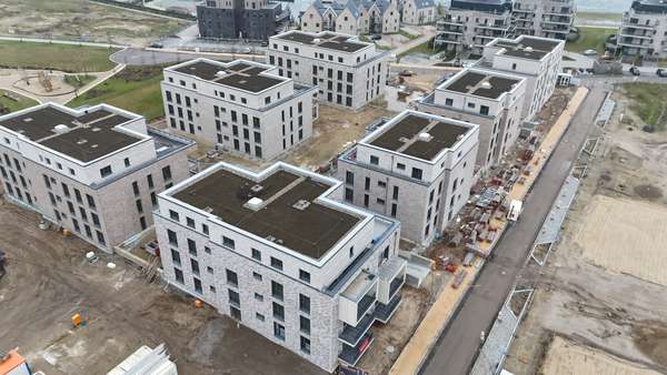 Schlie Leven Nordansicht Schlie Leven Nordansicht - Erdgeschosswohnung in 24837 Schleswig mit 55m² kaufen