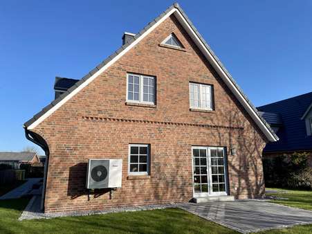 Westansicht - Doppelhaushälfte in 25938 Utersum mit 128m² günstig kaufen