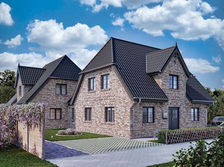 Frontansicht - Einfamilienhaus in 25899 Niebüll mit 115m² günstig kaufen