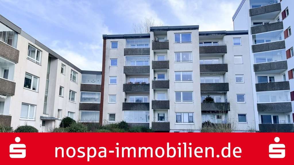 Außenansicht Wohnanlage - Etagenwohnung in 24944 Flensburg mit 76m² günstig kaufen