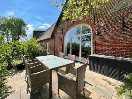 Terrasse - Erdgeschosswohnung in 25832 Tönning mit 109m² kaufen