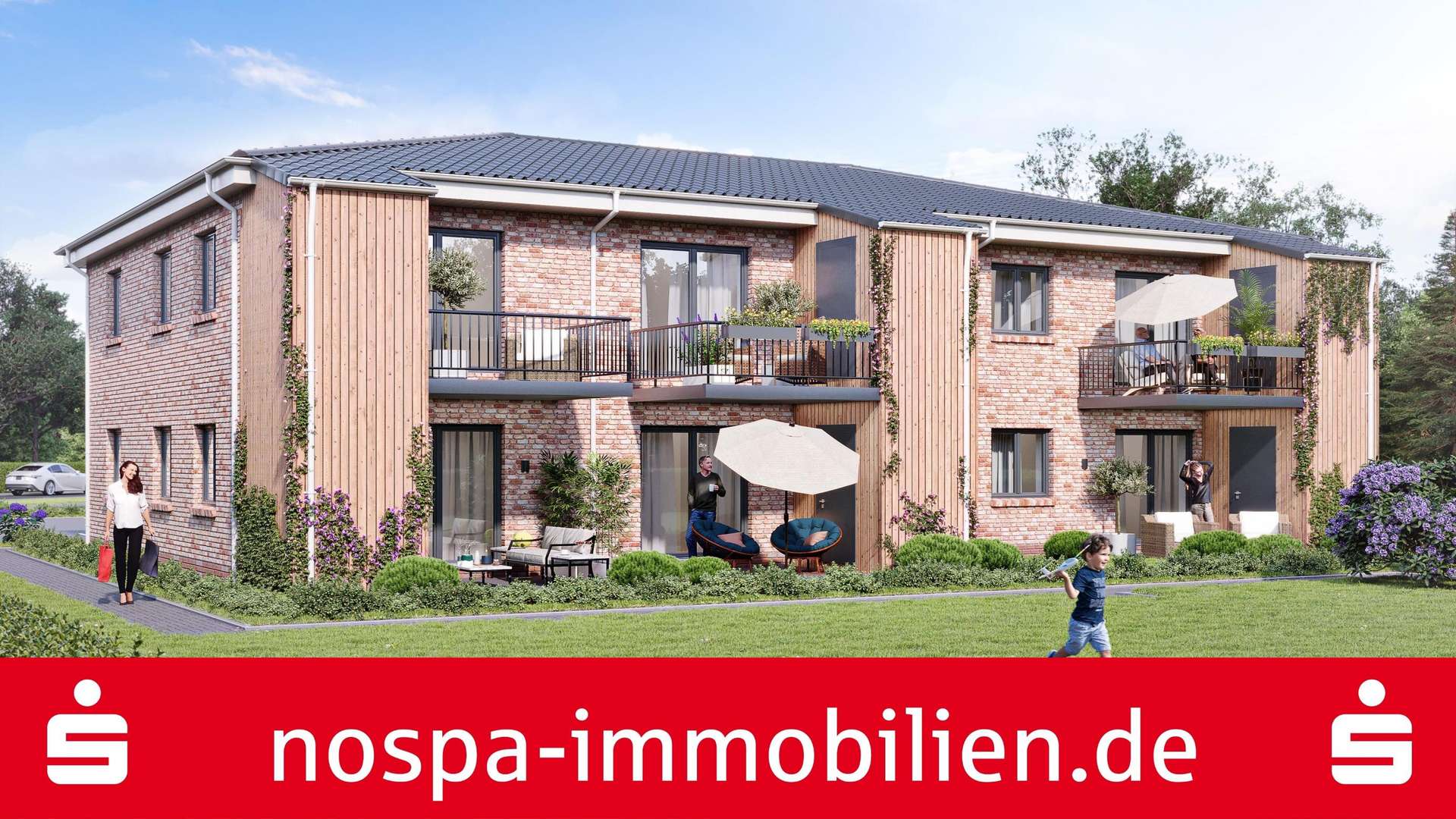 Visualisierung - Mehrfamilienhaus in 25813 Husum mit 364m² günstig kaufen