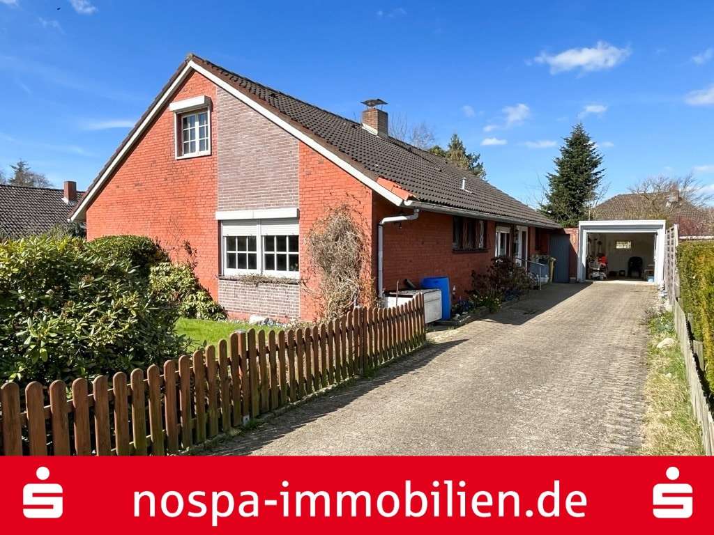 Straßenansicht - Einfamilienhaus in 25821 Bredstedt mit 90m² günstig kaufen
