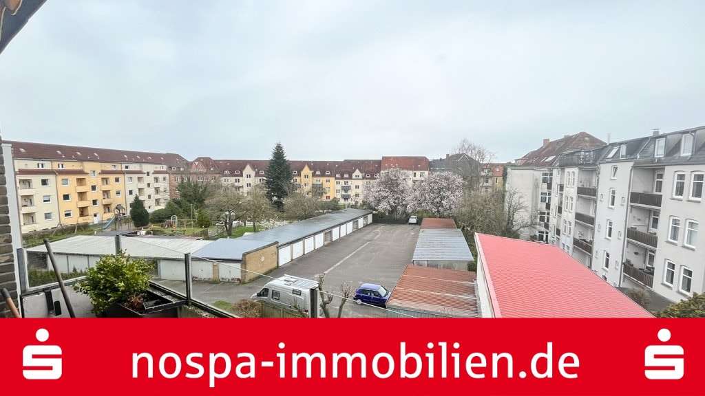 Aussicht vom Balkon - Etagenwohnung in 24943 Flensburg mit 63m² kaufen