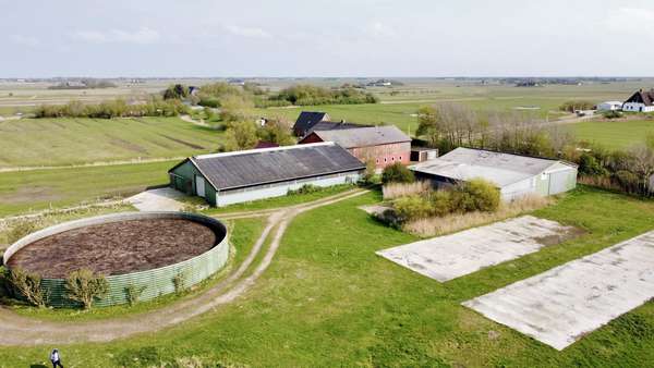 Westansicht - Landwirtschaftlicher Betrieb in 25849 Pellworm mit 172m² kaufen