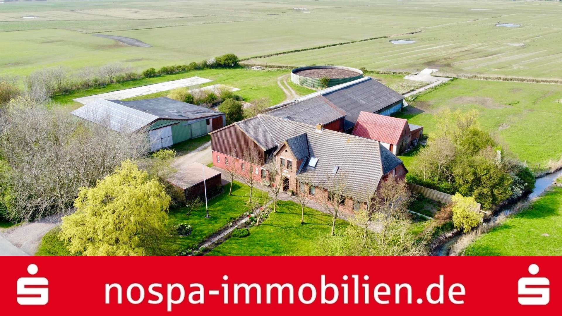 Wohnen auf der Nordseeinsel Pellworm! - Landwirtschaftlicher Betrieb in 25849 Pellworm mit 172m² kaufen