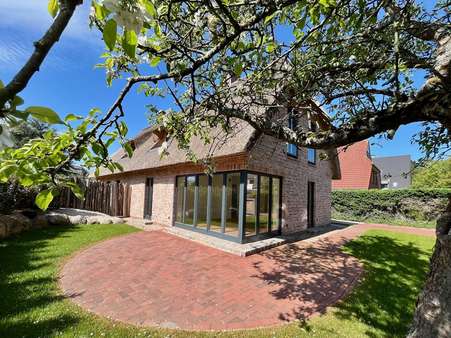 Außenansicht Außenansicht - Doppelhaushälfte in 25826 Sankt Peter-Ording mit 86m² kaufen