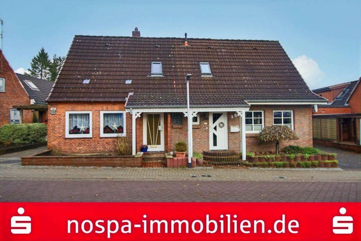 Frontansicht - Doppelhaushälfte in 24837 Schleswig mit 85m² kaufen
