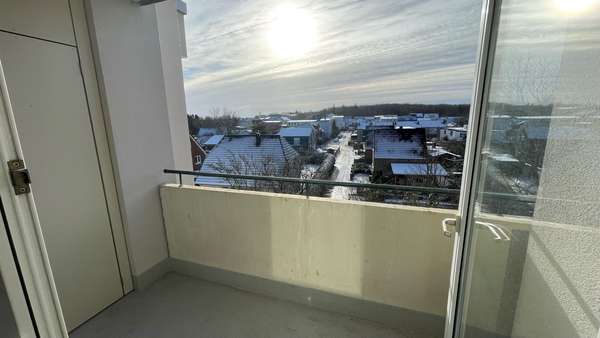Ausblick Balkon - Etagenwohnung in 24955 Harrislee mit 71m² kaufen