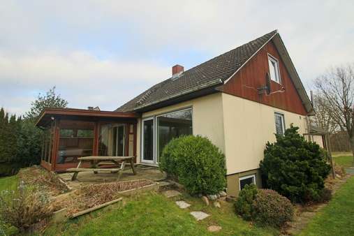 Gartenansicht - Einfamilienhaus in 24404 Maasholm mit 125m² kaufen