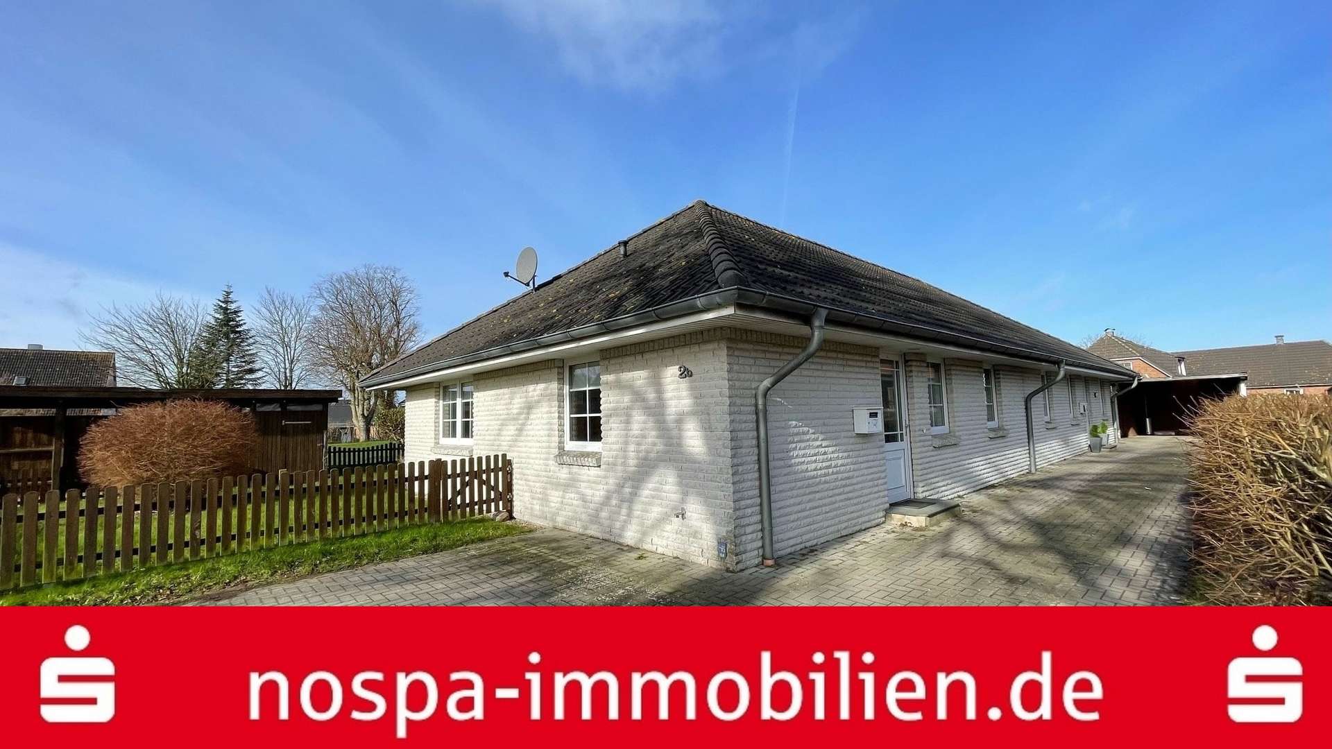 Straßenansicht - Doppelhaushälfte in 24989 Dollerup mit 110m² kaufen