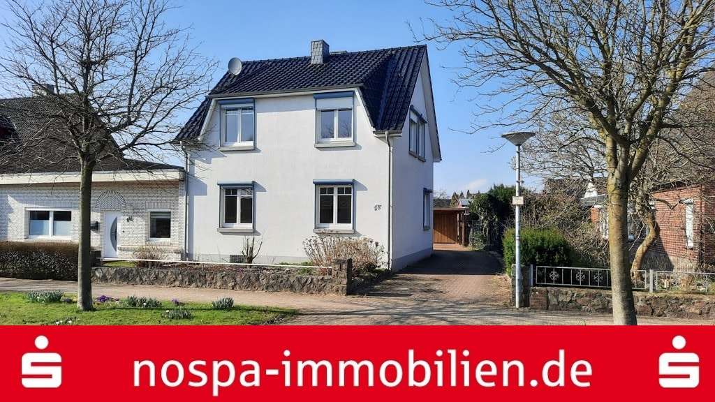 Straßenansicht - Einfamilienhaus in 24794 Borgstedt mit 127m² kaufen