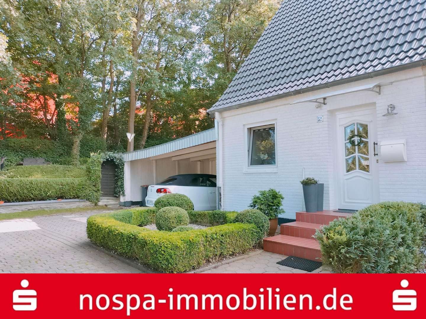 Straßenansicht - Reihenendhaus in 24944 Flensburg mit 59m² kaufen