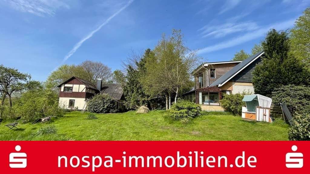Gartenansicht - Einfamilienhaus in 24988 Oeversee mit 258m² kaufen