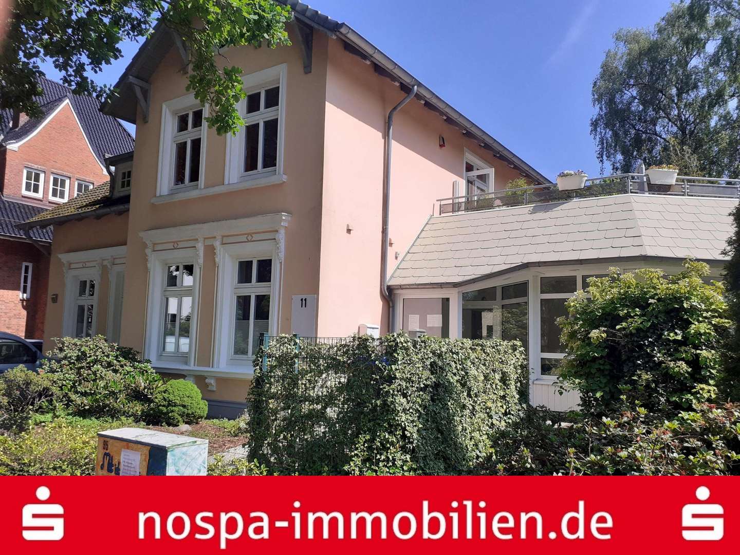Straßenansicht - Villa in 24939 Flensburg mit 191m² kaufen