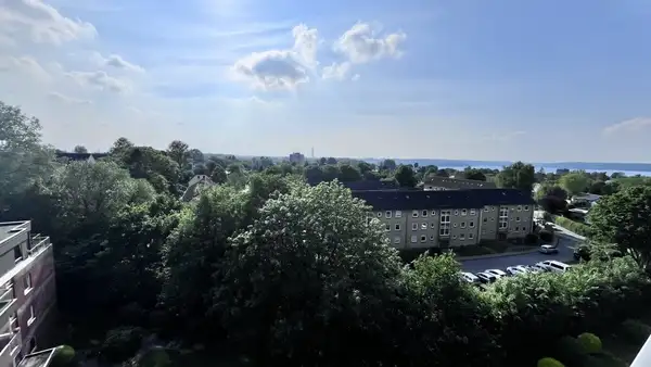 Klasse Terrasse! Ihr Logenplatz über Flensburg