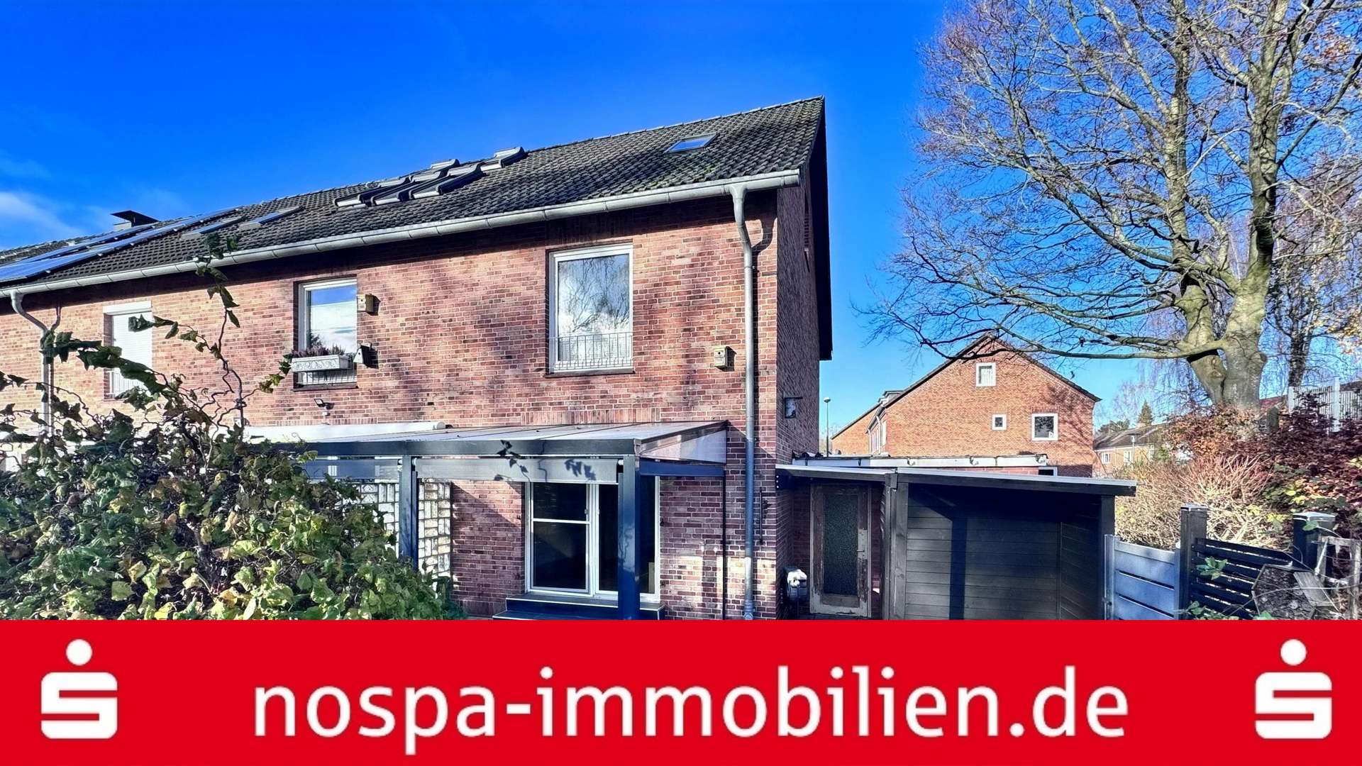 Gartenansicht - Reihenendhaus in 24939 Flensburg mit 63m² kaufen