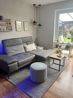 Wohnzimmer - Reihenendhaus in 24939 Flensburg mit 63m² kaufen