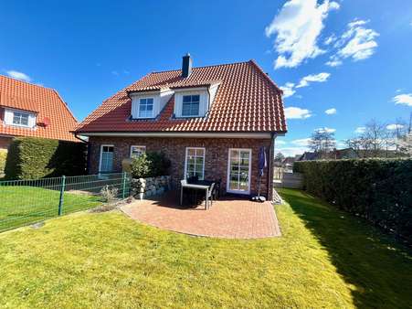 Terrassenansicht Terrassenansicht - Doppelhaushälfte in 25826 Sankt Peter-Ording mit 90m² kaufen