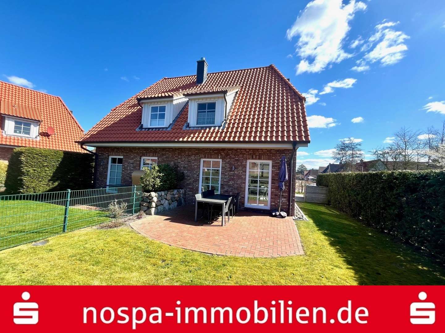Terrassenansicht - Doppelhaushälfte in 25826 Sankt Peter-Ording mit 90m² kaufen