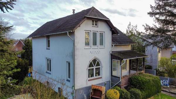 Drohnenbild - Zweifamilienhaus in 24937 Flensburg mit 177m² kaufen