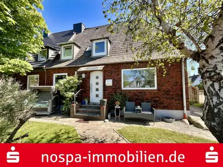 Real geteilte Doppelhaushälfte im Süden von Westerland