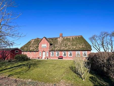 Hausansicht Südseite - Resthof in 25927 Neukirchen mit 183m² kaufen