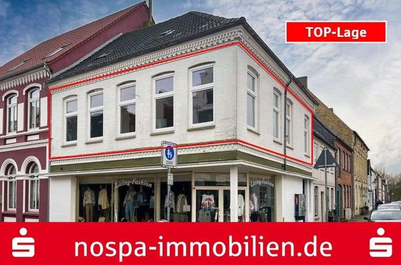 Titelbild - Dachgeschosswohnung in 25840 Friedrichstadt mit 75m² kaufen