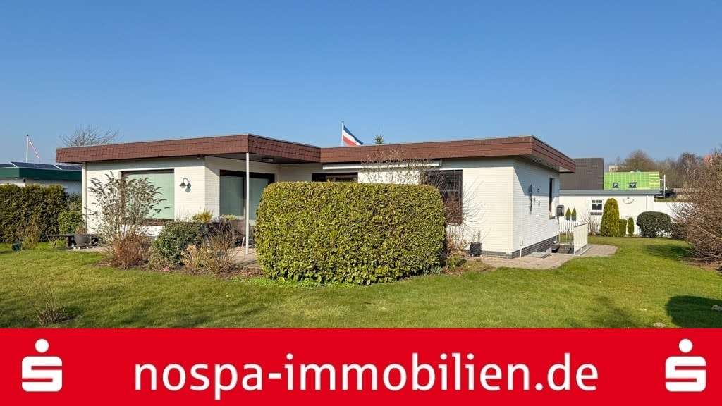 Gartenansicht - Einfamilienhaus in 24955 Harrislee mit 100m² kaufen