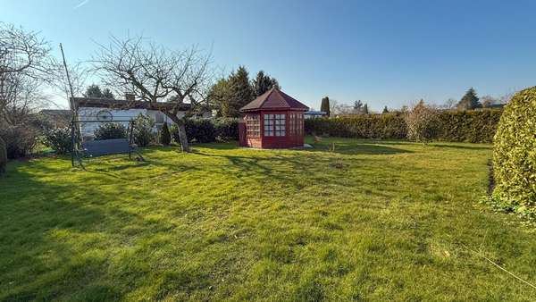 Garten mit Pavillon - Einfamilienhaus in 24955 Harrislee mit 100m² kaufen