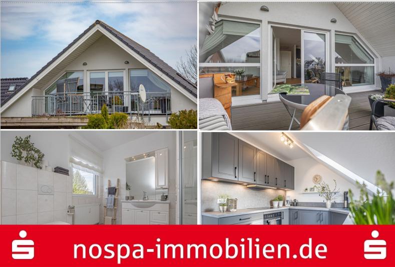 Titelbild - Dachgeschosswohnung in 24955 Harrislee mit 60m² kaufen