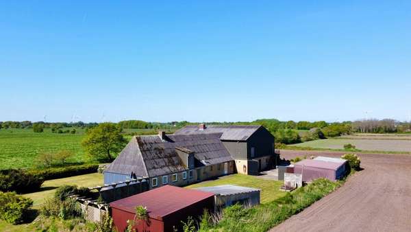 Luftbild - Zweifamilienhaus in 25855 Haselund mit 239m² kaufen