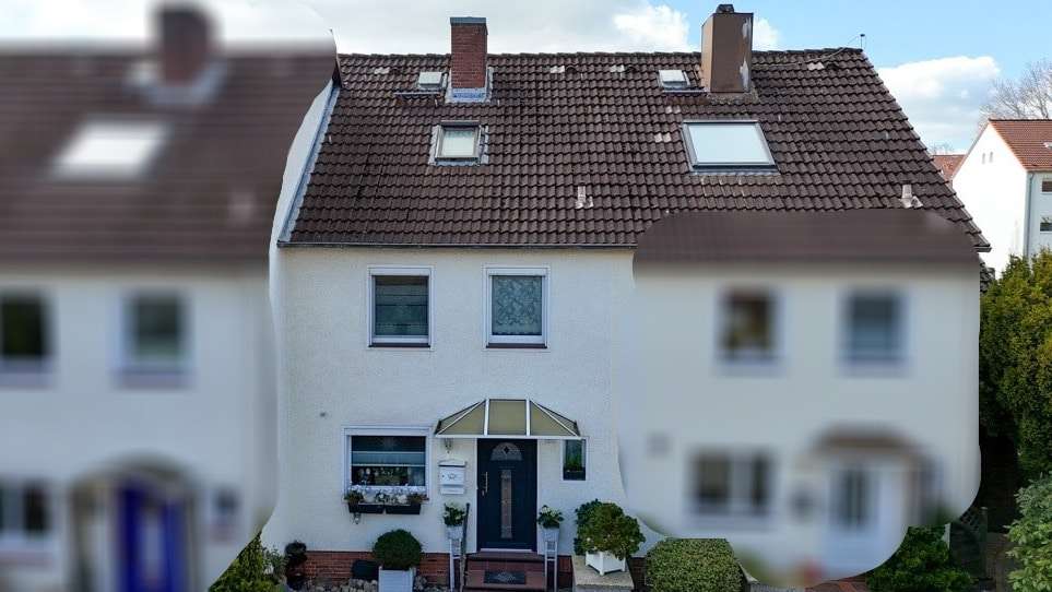 Straßenansicht - Reihenmittelhaus in 24943 Flensburg mit 70m² kaufen
