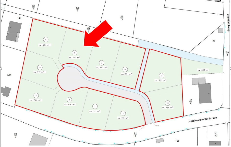 Grundstück 6 - Grundstück in 24969 Lindewitt mit 768m² kaufen