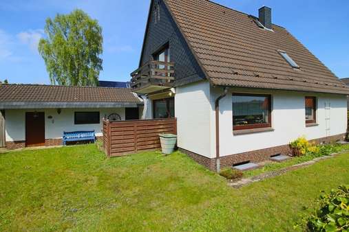 Gartenansicht Gartenansicht - Einfamilienhaus in 24768 Rendsburg mit 125m² kaufen