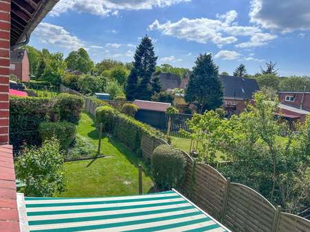 Blcik aus dem Wohnzimmer - Etagenwohnung in 25917 Leck mit 80m² kaufen