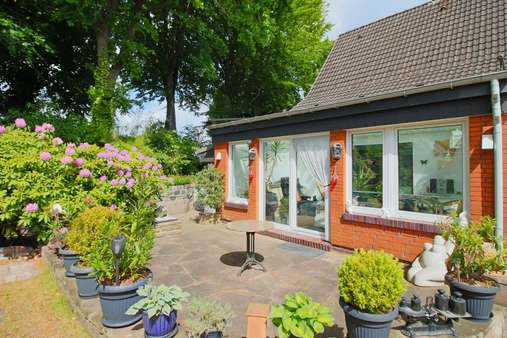 Terrasse Terrasse - Einfamilienhaus in 24787 Fockbek mit 103m² kaufen