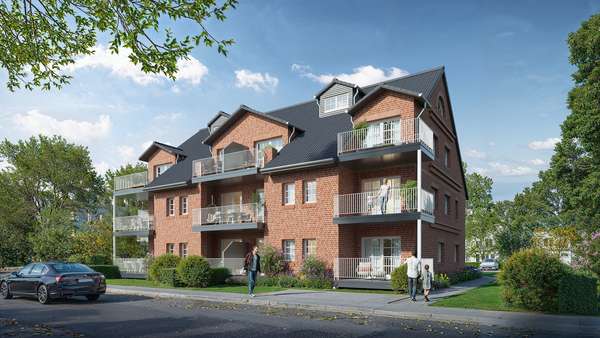 Visualisierung - Etagenwohnung in 25813 Husum mit 135m² kaufen