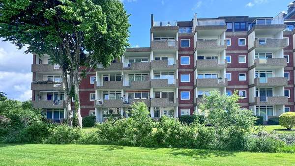 Rückansicht Rückansicht - Etagenwohnung in 24943 Flensburg mit 56m² kaufen