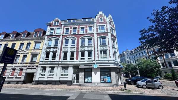 Straßenansicht Friesische Str. 76 Straßenansicht Friesische Str. 76 - Mehrfamilienhaus in 24937 Flensburg mit 982m² kaufen