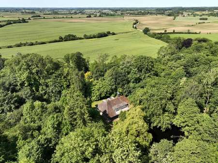 Luftbild - Landhaus in 24407 Oersberg mit 297m² kaufen