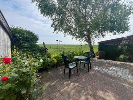 Süd Terrasse - Einfamilienhaus in 25845 Nordstrand mit 165m² kaufen