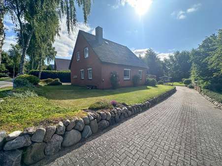 Hausansicht Hausansicht - Einfamilienhaus in 25852 Bordelum mit 82m² kaufen