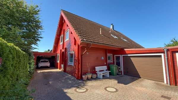 Straßenansicht Straßenansicht - Einfamilienhaus in 24963 Jerrishoe mit 150m² kaufen