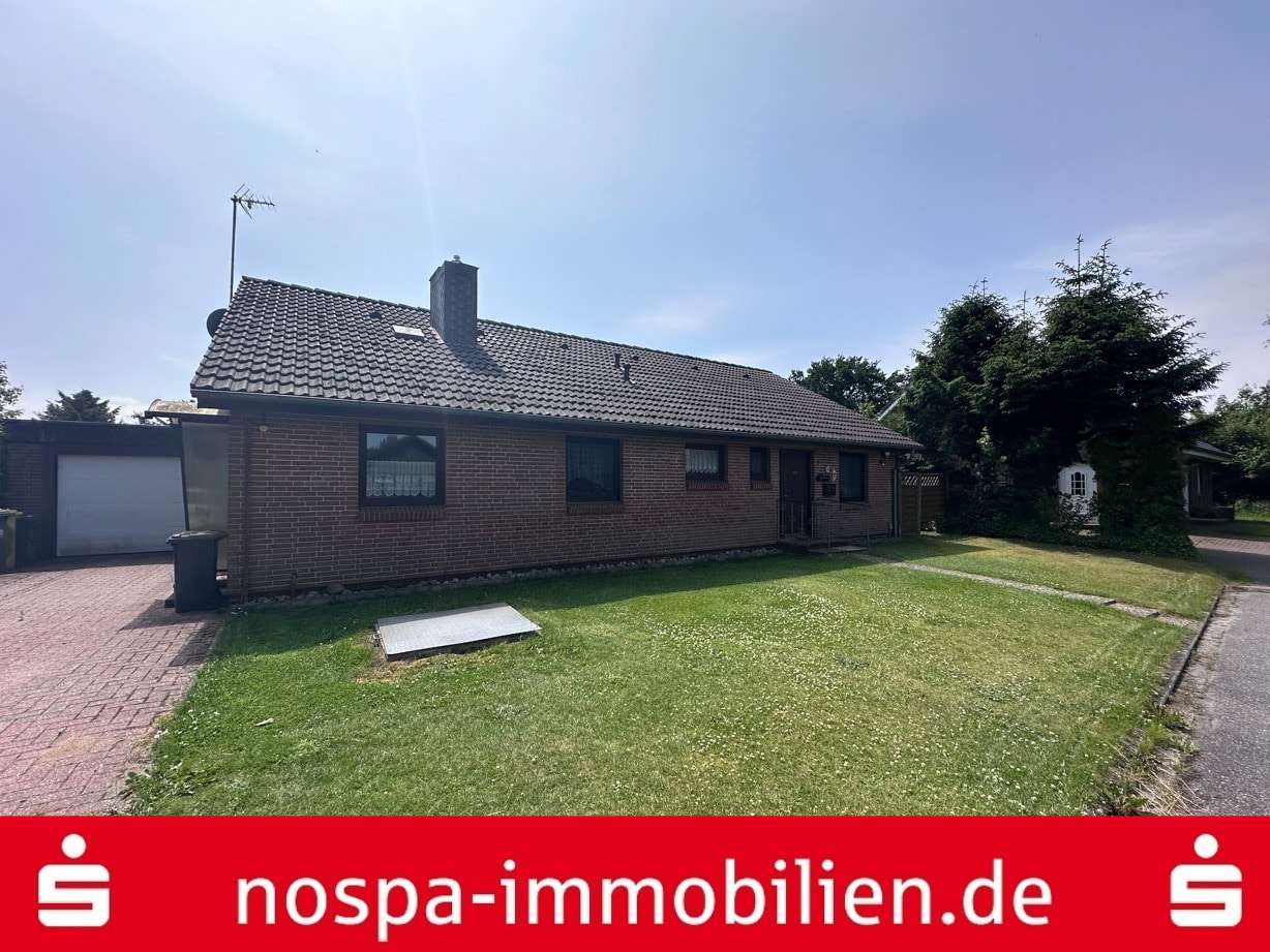Ansicht von der Straße - Bungalow in 25926 Ladelund mit 112m² kaufen
